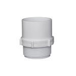 Pool Fitting PVC 50 Male Glued X 1 1/2″ Male Threaded Adaptor (16W)