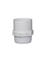 Pool Fitting PVC 50 Male Glued X 1 1/2″ Male Threaded Adaptor (16W)