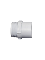 Pool Fitting PVC 50 Male Glued X 1 1/2″ Male Threaded Adaptor (16W) - Image 2
