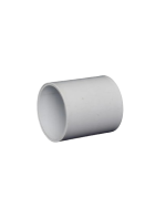 PVC Straight Connector 50mm White (10 Pack) - Image 3