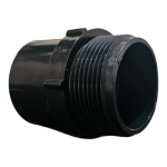 Pool Fitting PVC 50 Male Glued X 1 1/2″ Male Threaded Adaptor (16B) - Image 2