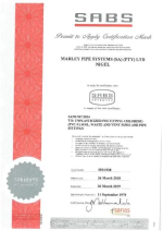 PVC Pipe 110mm S.A.B.S White Per Meter - Image 2