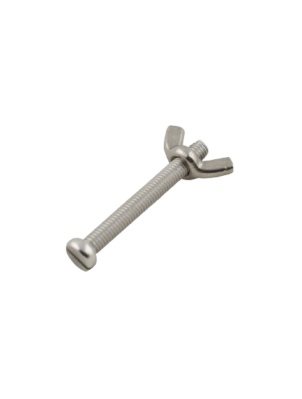 S_S_BOLT_AND_WINGNUT.png Bolt And Wingnut Stainless Steel For Poles - Image 1