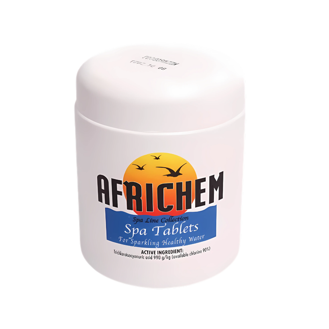 AFRICHEM-SPA-TABS-1.png SPA CHLORINE TABS AFRICHEM - Image 1