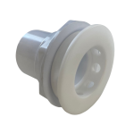 SPA DUAL SAFETY SUCTION PORT ACETAL WHITE - Image 2