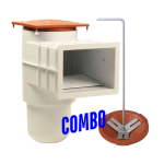 POOL WEIR EARTHECO WITH VAC LID TOOL COMBO
